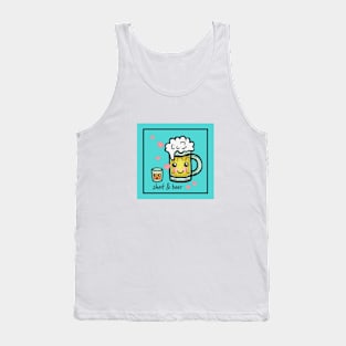 kawaii Shot & Beer Tank Top